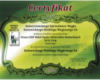 Certyfikat KHW SA